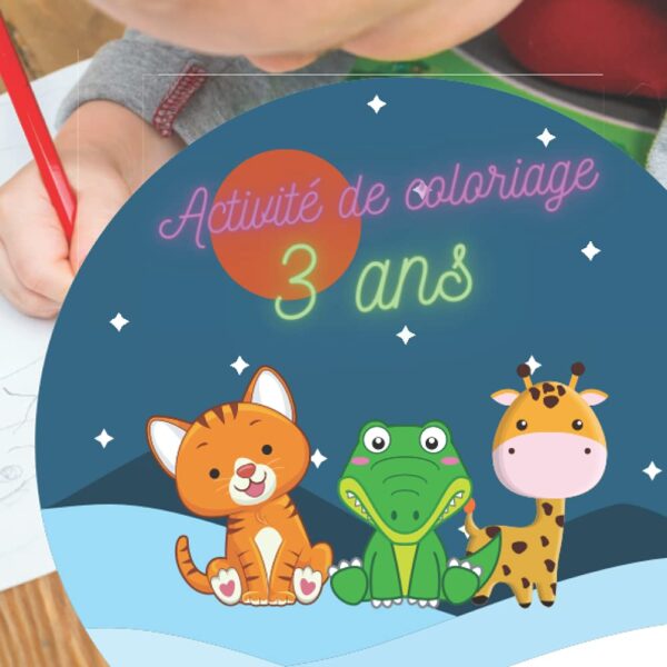 3 ans coloriage animaux