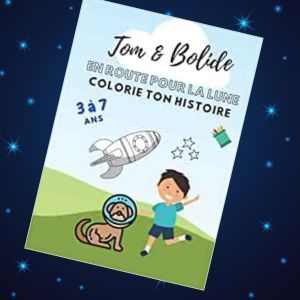 Histoire à colorier : Tom & Bolide.