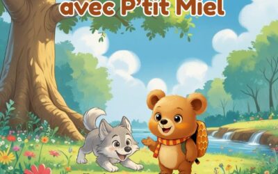 🧸 Nouvelle activité créative à télécharger : P’tit Miel et Filo dans la Forêt des Trois Choses !