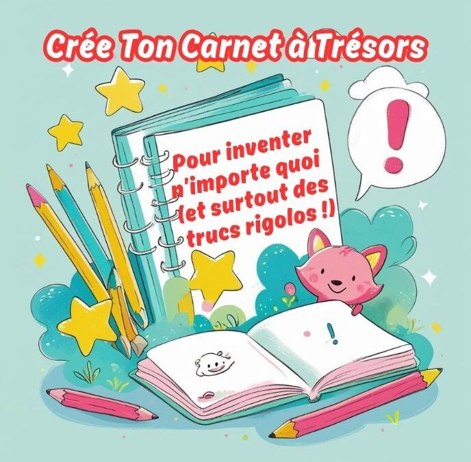 ✨ Le carnet des idées qui pétillent : un outil ludique pour stimuler l’imagination des enfants