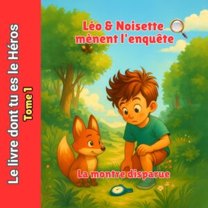 Livre interactif - Léo & Noisette – La montre disparue - dès 6 ans📖