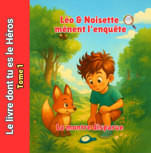 Livre interactif - Léo & Noisette – La montre disparue - dès 6 ans📖