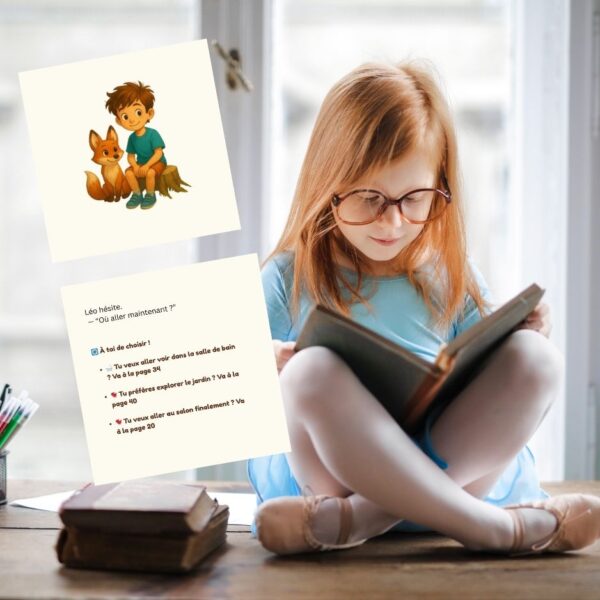 Livre interactif - Léo & Noisette – La montre disparue - dès 6 ans📖