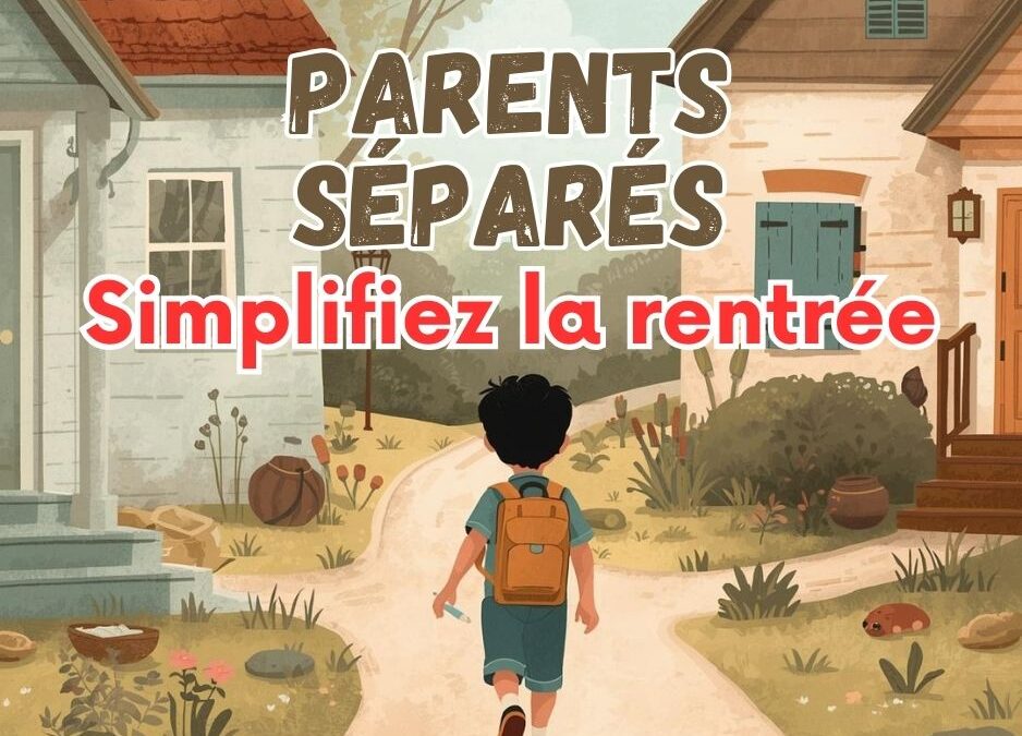 Rentrée scolaire et garde alternée : comment éviter stress et désorganisation ?🎒