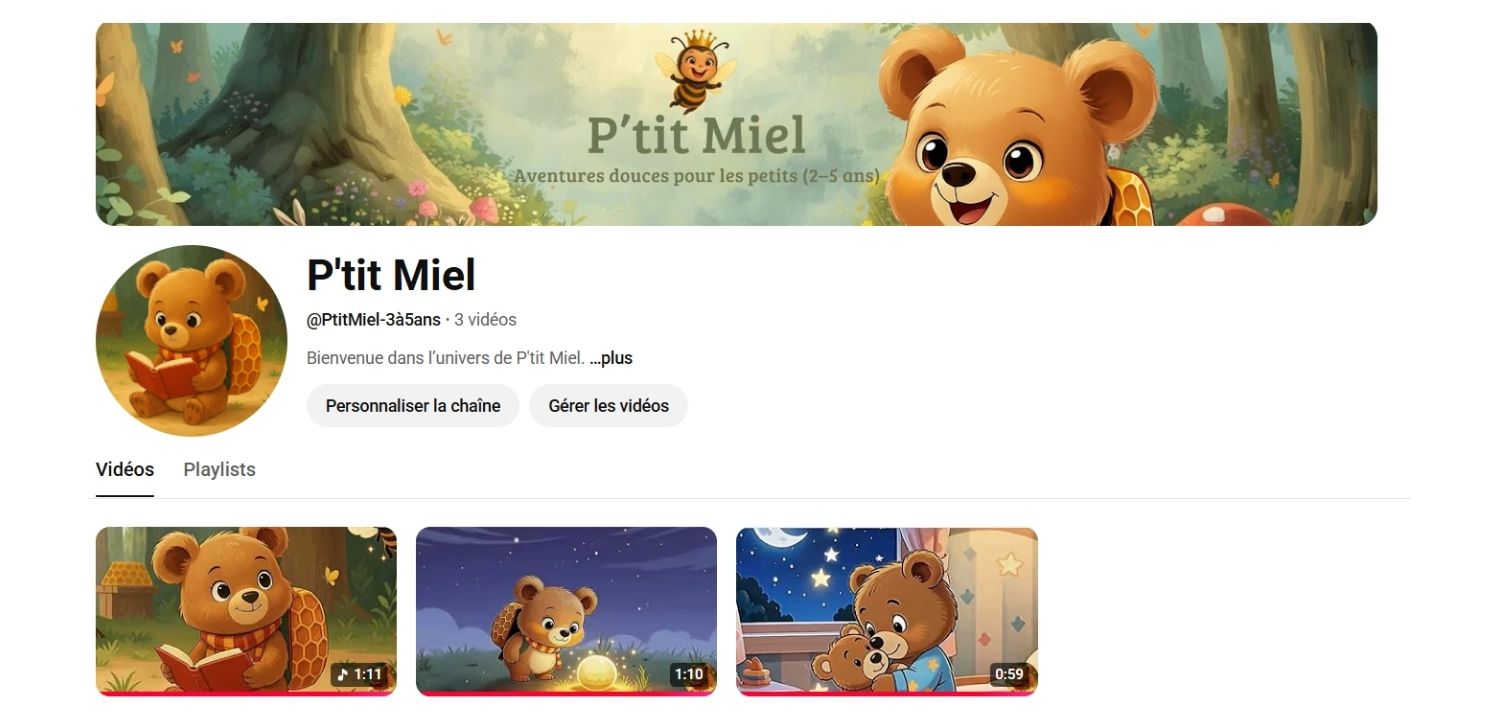 P’tit Miel 🐻 – Moment doux avant le dodo