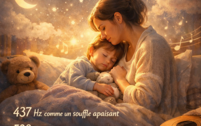 Berceuses 432 Hz & 528 Hz🌙Apaiser ton enfant avec la musique et les mots
