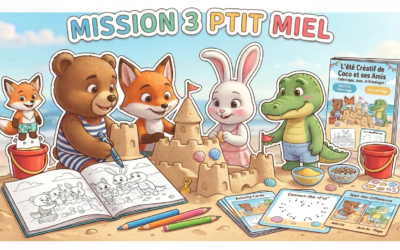 Mission 3 P’tit Miel : Le château de Coco a disparu🏖️Activité gratuite