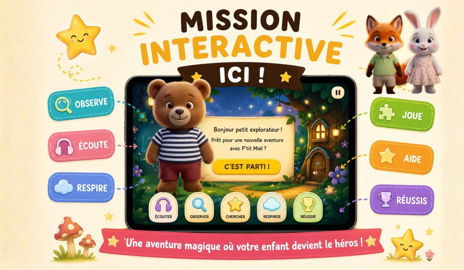 Mission interactive P'tit Miel World