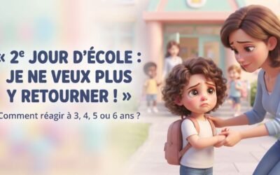 2ᵉ jour d’école : « Je ne veux plus y retourner ! » Que faire ?
